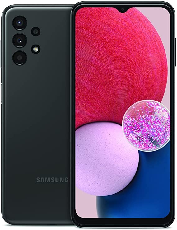 Samsung galaxy a13 lte phone, android smartphone with factory unlock, 32 gb, multipurpose camera, unlimited display v hd +, long life, extensible storage, in