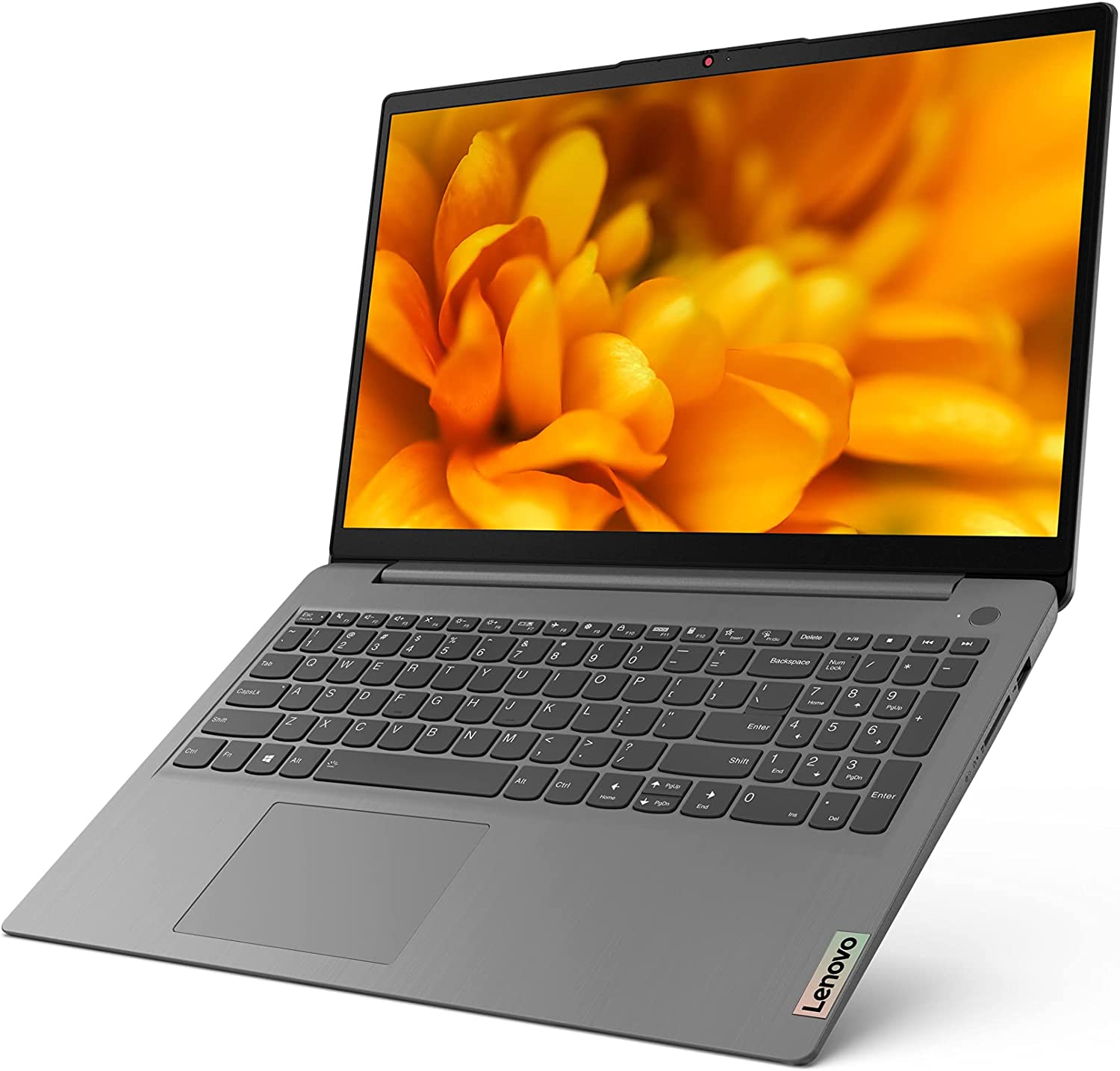 Lenovo ideapad 3, 15,6 inches FHD - (Intel pentium gold 7505, 4 gb of soldering memory ddr4-3200, 128 gb of SSD, Windows 10 home in s mode) - arctic grey