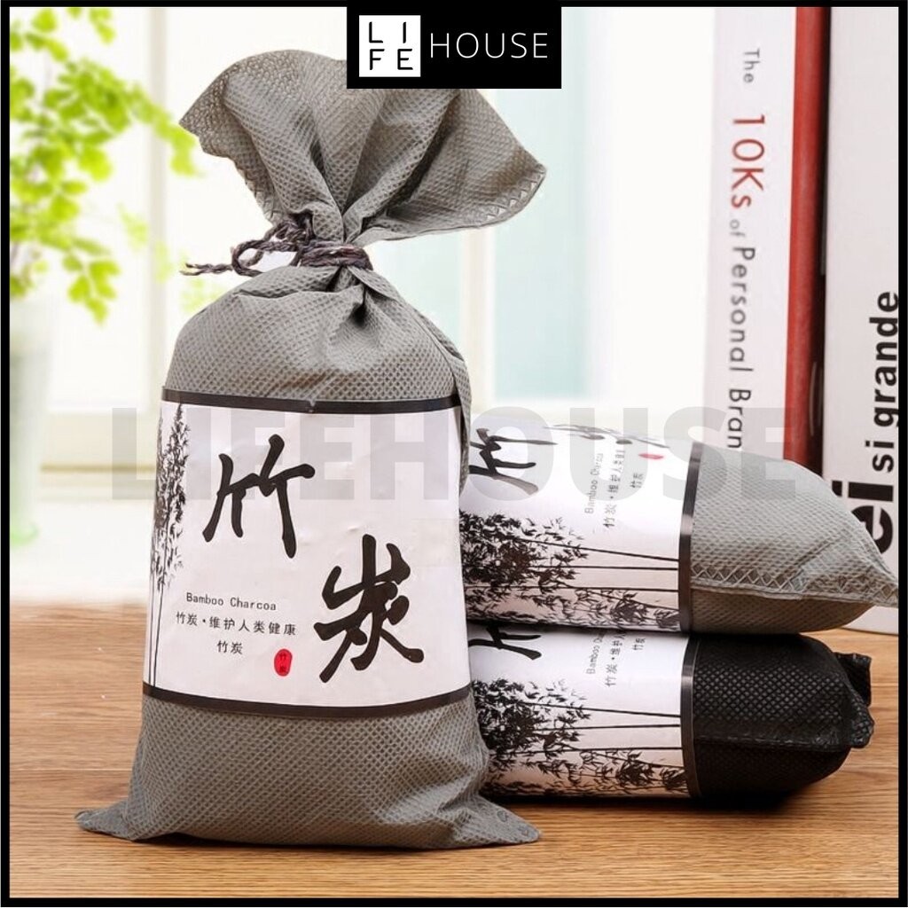Japan Bamboo Charcoal Bag Active Carbon Air Freshener Purifier Charcoal Deodorizer For Car & Home 85g