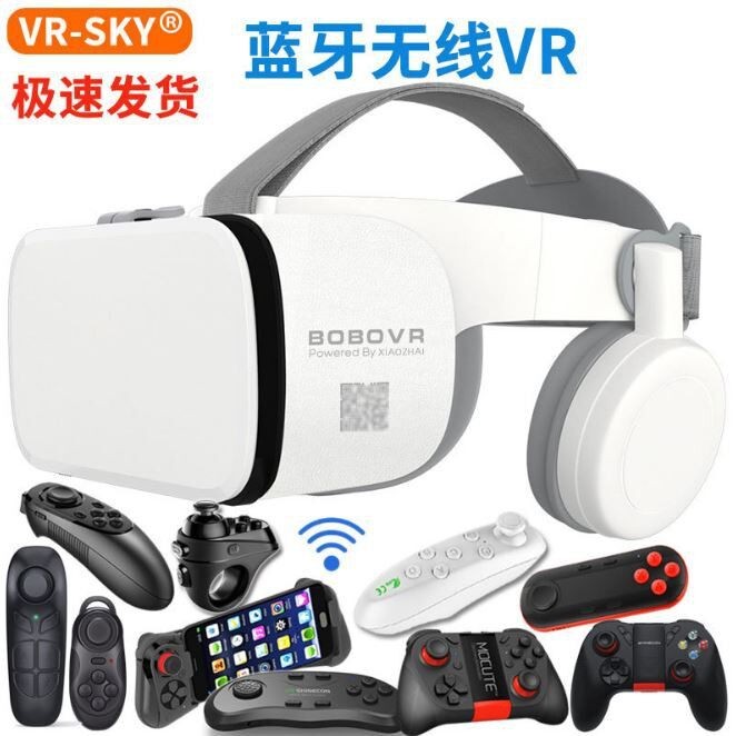 JTY ❤Ready Stock❤ New BOBO VR Z6 White 3D VR Headset Virtual Reality Genuine Glasses