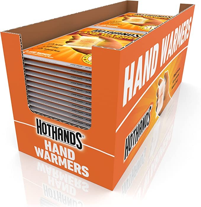 HotHands Hand Warmer - Long Lasting Safe Natural Odorless Air Activated Warmer - Up to 10 Hours of Heat - 40 Pairs