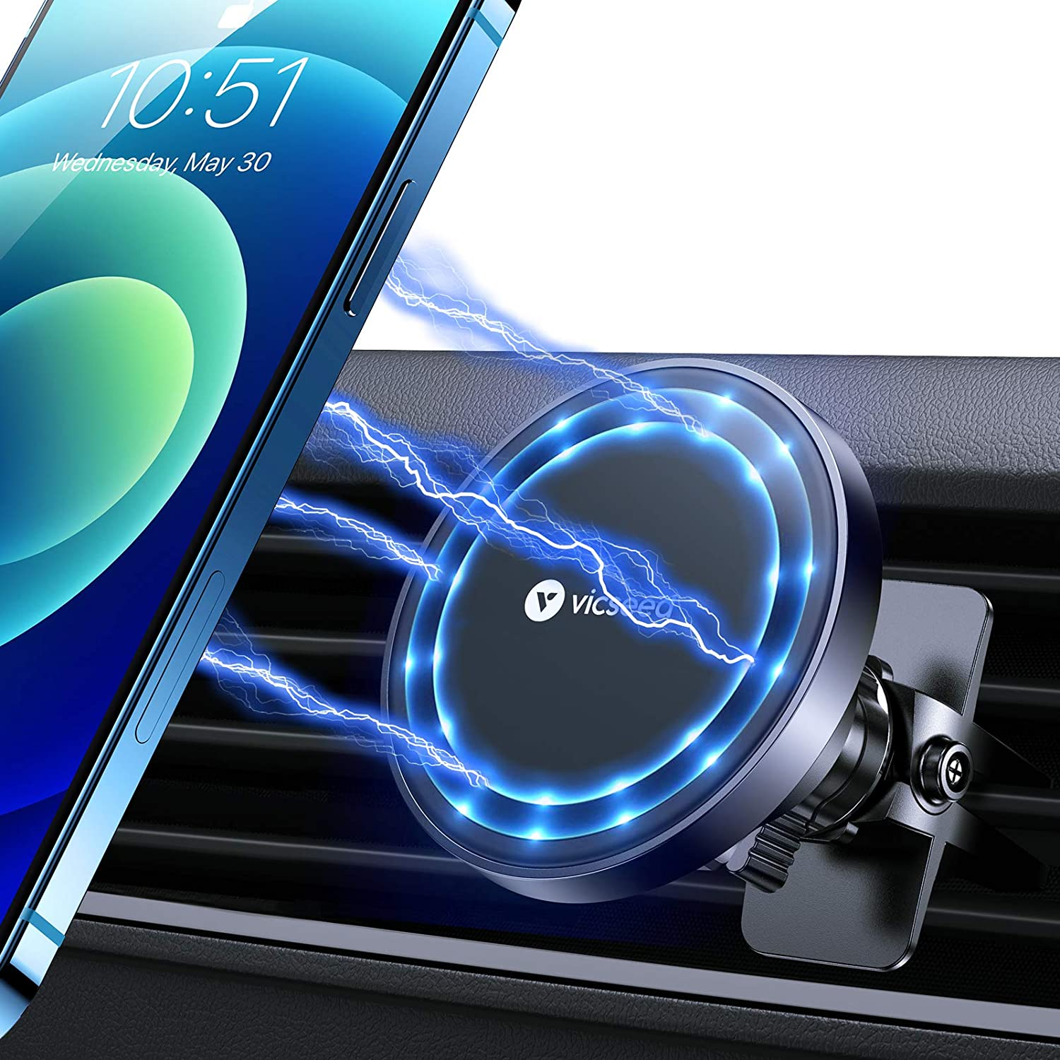 Car magnetic holder for vicseed phone