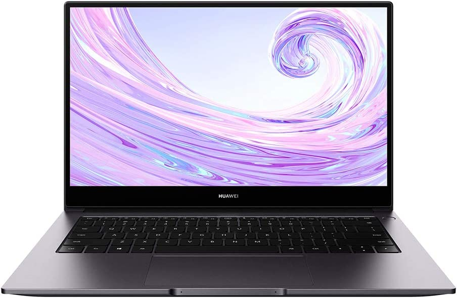 Huawei huawei matebook d 14 notebook, ultra-buk-pc full view 1080p full hd -(Intel core i5-10210u, mx 250, multi-screen collaboration, fingerprints scanner, 8 gb ram, 512 gb SSD, nvidi)