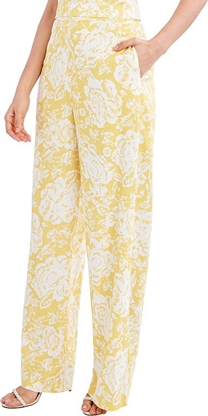 BCBGMAXAZRIA Women's Wide Leg Pocket Zipper Pant