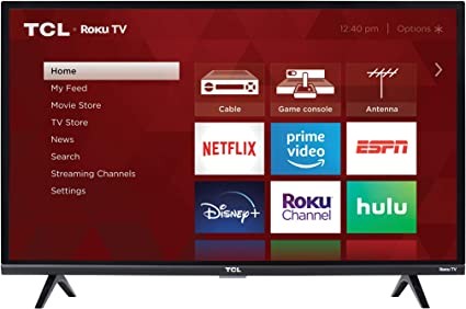 TCL 32-inch 1080p Roku Smart LED TV - 32S327, 2019 Model