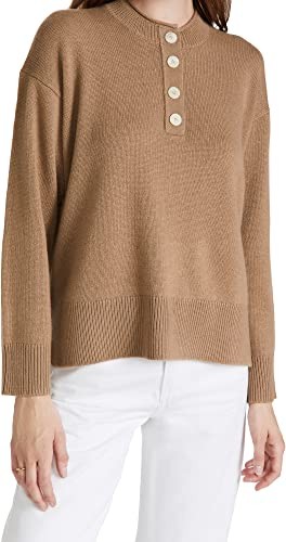 Women's cashmere hoodie on buttons theory theory