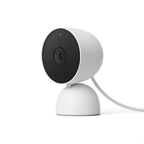 Google Nest Security Camera (Wired) - Second Generation - Snow
