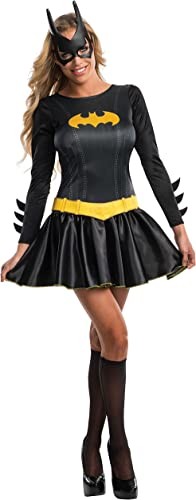 Rubie's Women's DC Comics Batgirl Costume Dress with Mask/Tights