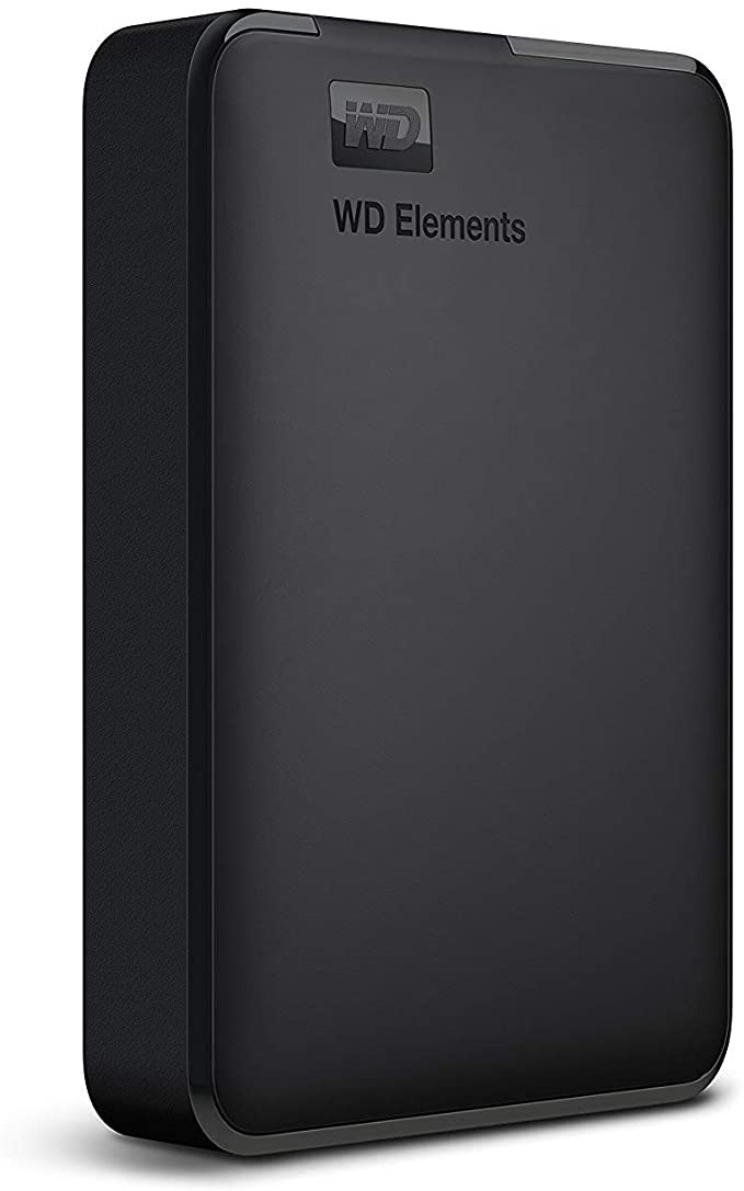 WD 5TB Elements Portable Hard Drive, External Hard Drive, USB 3.0 for PC and Mac, Plug and Play Ready - WDBU6Y0050BBK-WESN