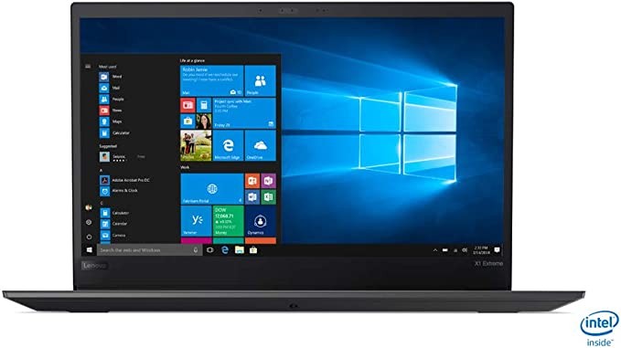 Lenovo ThinkPad X1 Extreme First Gen 20MF000LUS 15.6-inch laptop - 1920 x 1080 - Core i7 i7-8750H - 16 GB RAM - 512 GB SSD