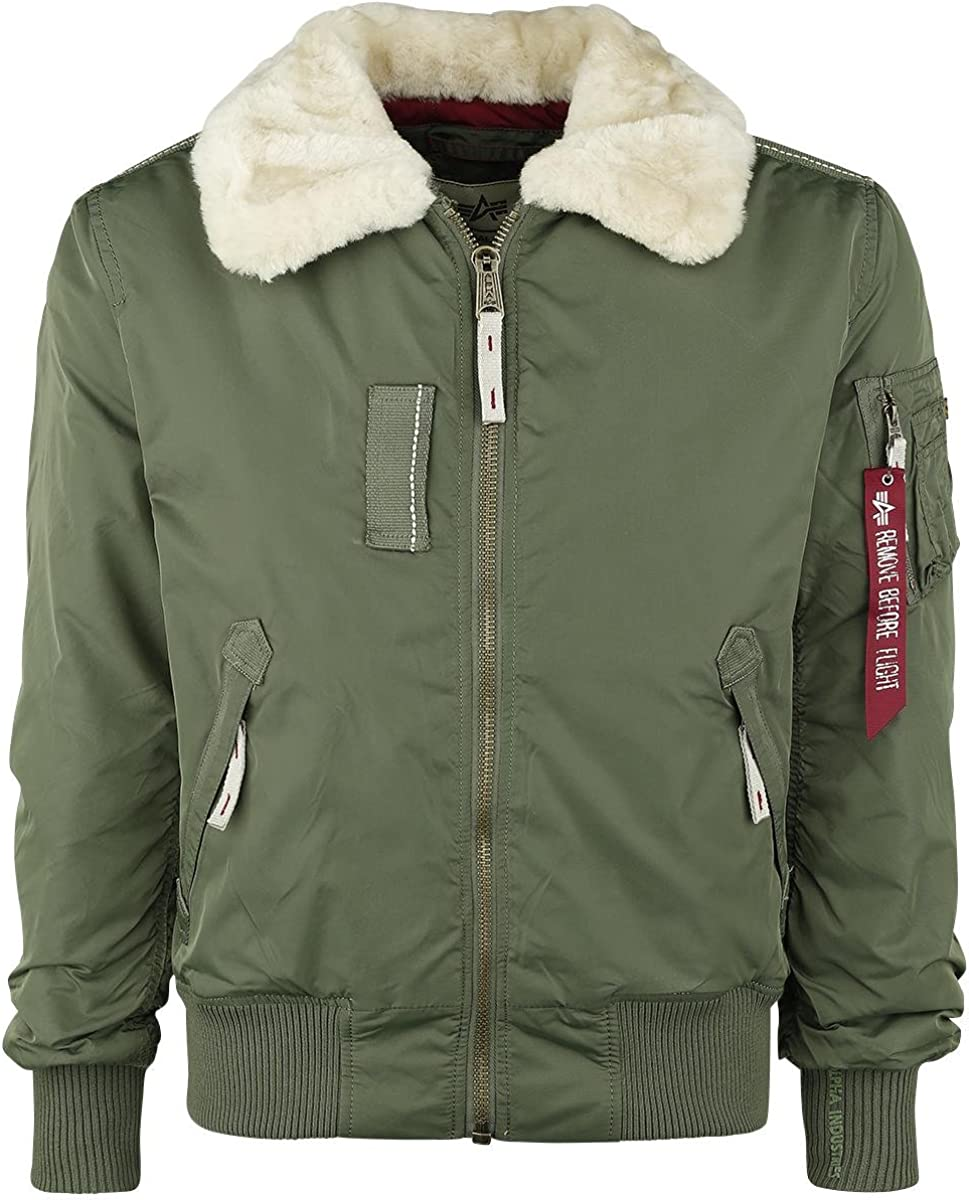 Alpha industries injector iii men's jacket, blue