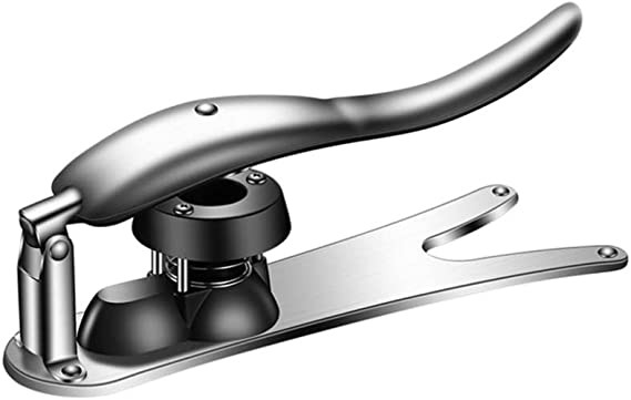 Hemoton Stainless Steel Nut Cracker Chestnut Clip Chestnut Opening Tools Manual Chestnut Opener Metal Walnut Nut Plier for Home Kitchen Restaurant Picnic