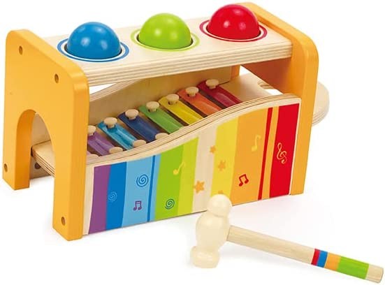Hape Percussion Toy, Slide-Out Xylophone, One Size