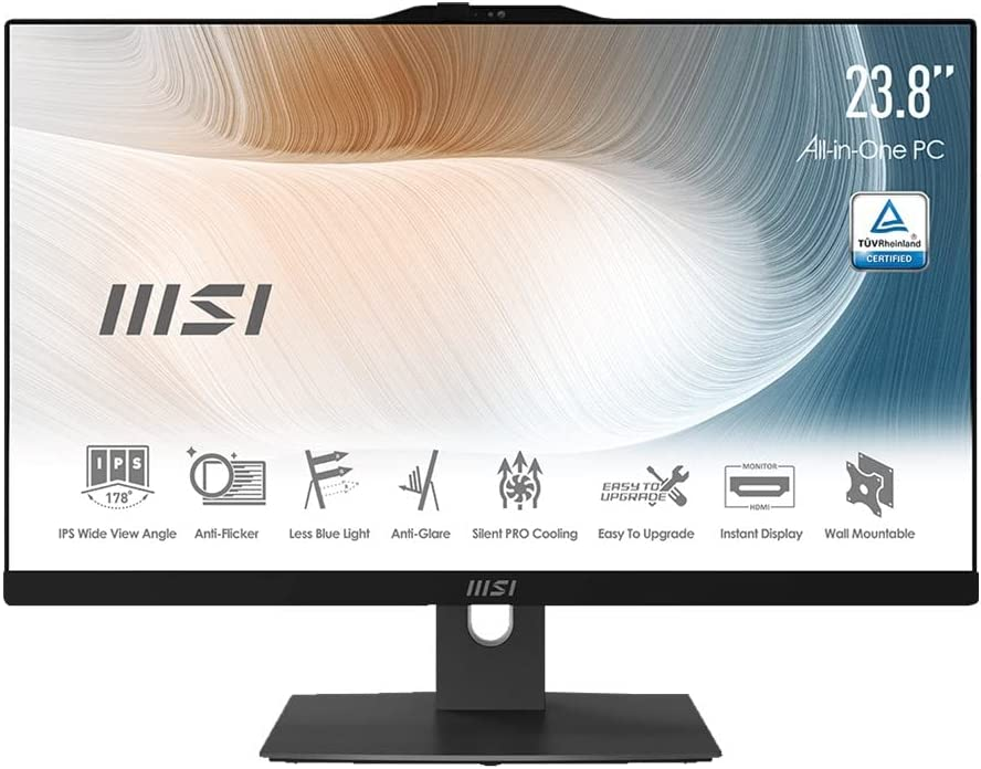 Msi hyundai am242p 11m 1015de - all-in-one (complete solution) - 23.8-inch FHD i3-1115g4/8 gb /256 gb/win 11 pro