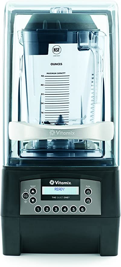 Vitamix 36019 36019-1 Vita-Mix Quiet One Blender 48 oz, Black