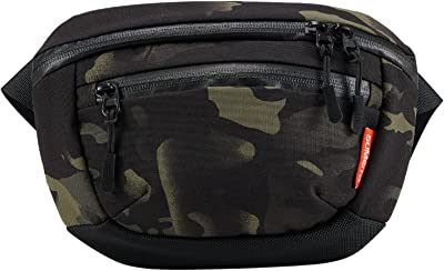 Man bag Mans Sling backpack, Walking Biking, 3 Ways to Wear, Water Resistant & Durability, Jet Black,Dark Green,Carmine Red,Dark Multicam,Light Multicam (11 x 8.5 x 2 Inch, Dark Multicam)