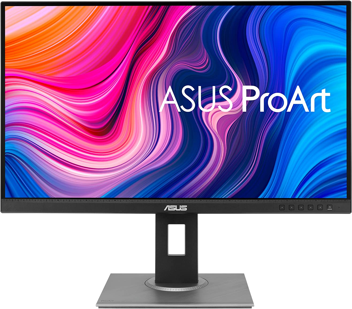         ASUS ProArt Display PA278QV 27” WQHD (2560 x 1440) Monitor, 100% sRGB/Rec. 709 ΔE < 2, IPS, DisplayPort HDMI DVI-D Mini DP, Calman Verified, Eye Care, Anti-glare, Tilt Pivot Swivel Height A