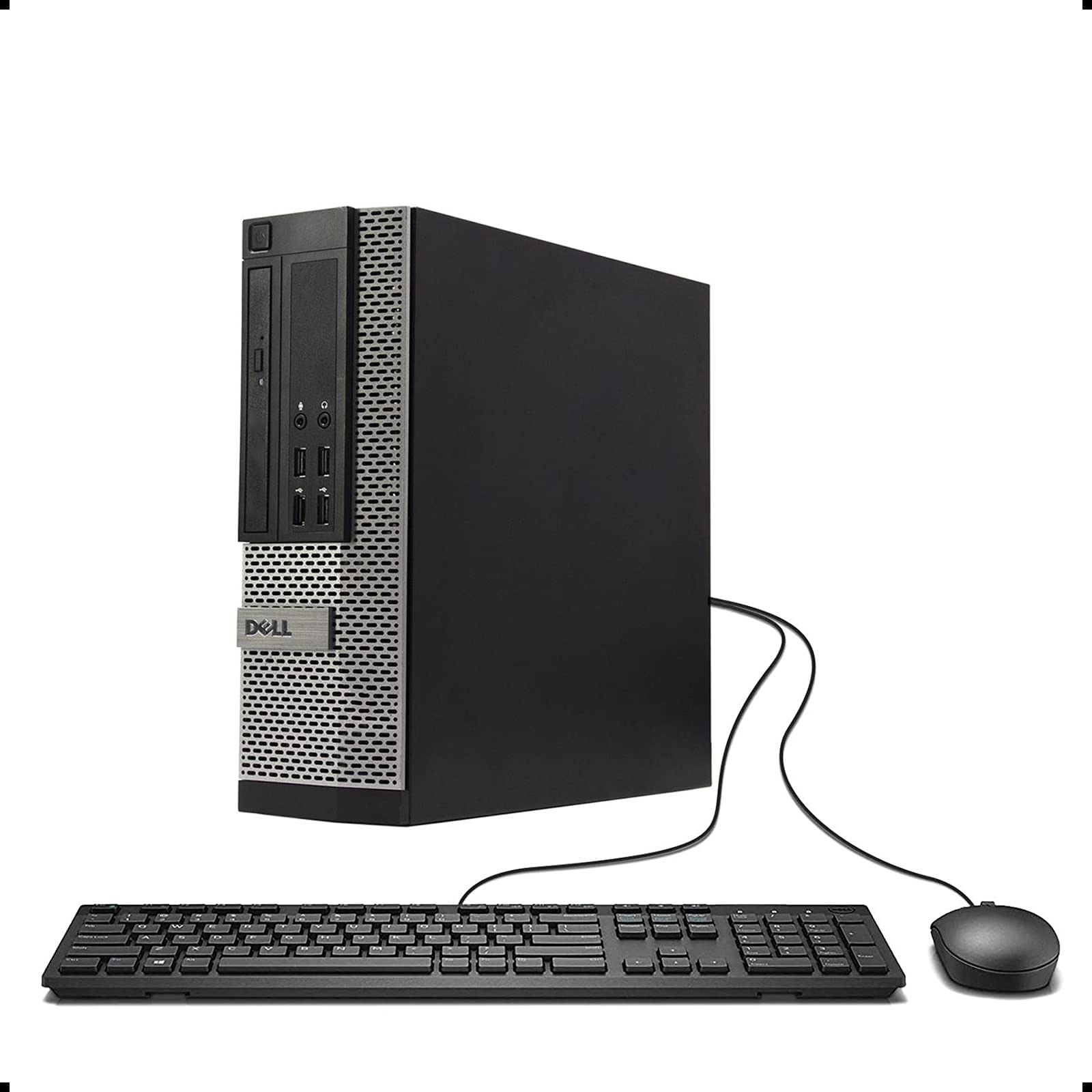 Dell Optiplex 9020 Small Form Factor Desktop with Intel Core i7-4770 Upto 3.9GHz, HD Graphics 4600 4K Support, 32GB RAM, 1TB SSD, DisplayPort, HDMI, Wi-Fi, Bluetooth - Windows 10 Pro (Renewed)