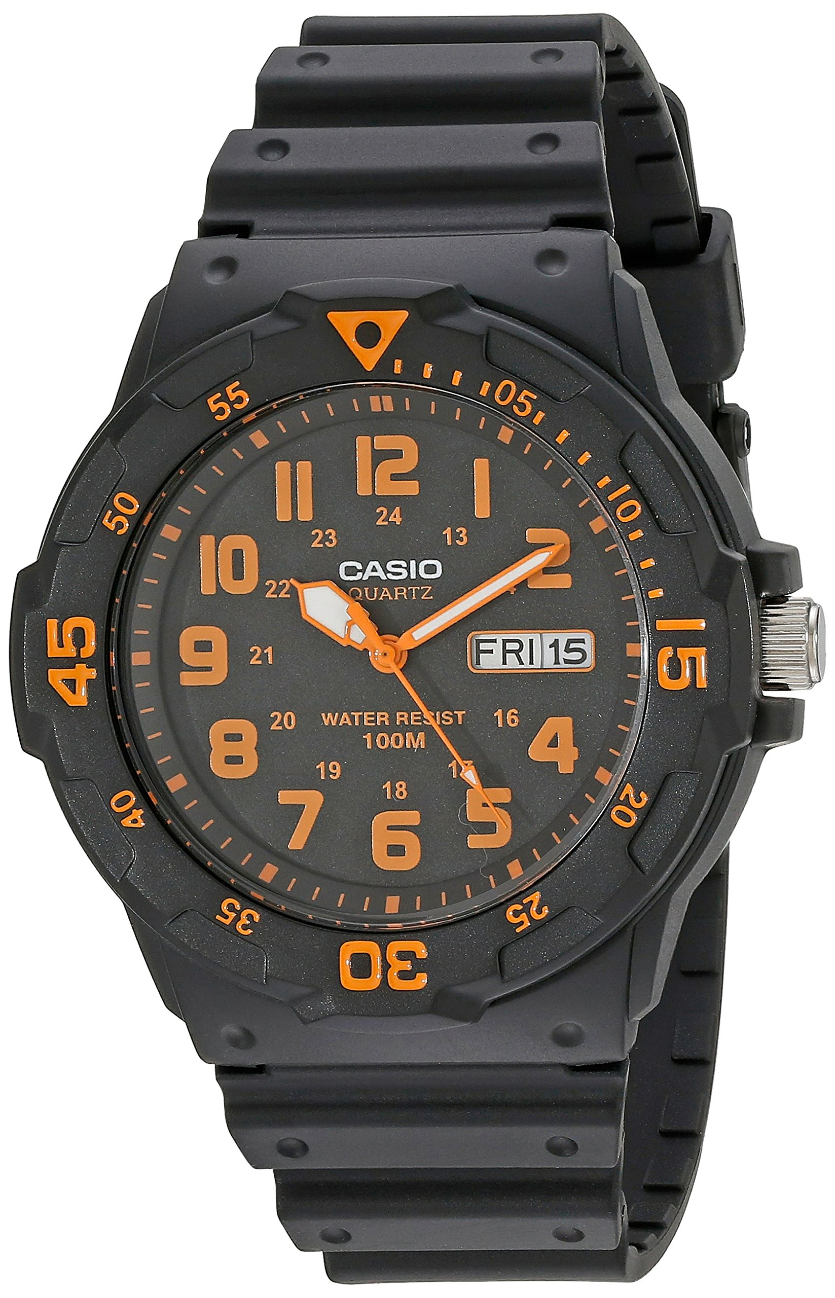 Unisex MRW200H-4BV ""Neo-Display"" Black Watch