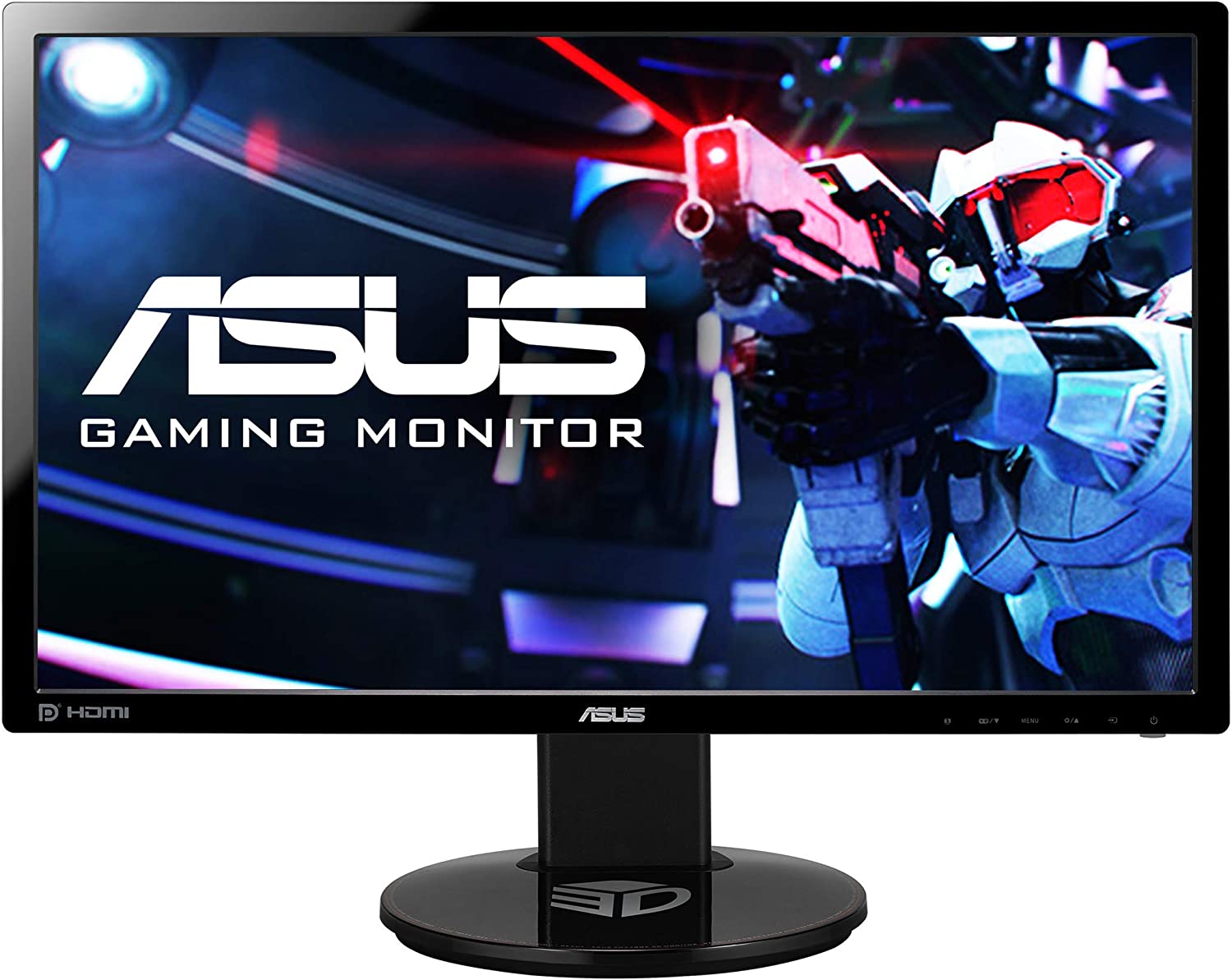         ASUS VG248QE 24 inch Full HD 1920x1080 144Hz 1ms HDMI Gaming Monitor (Renewed)       
