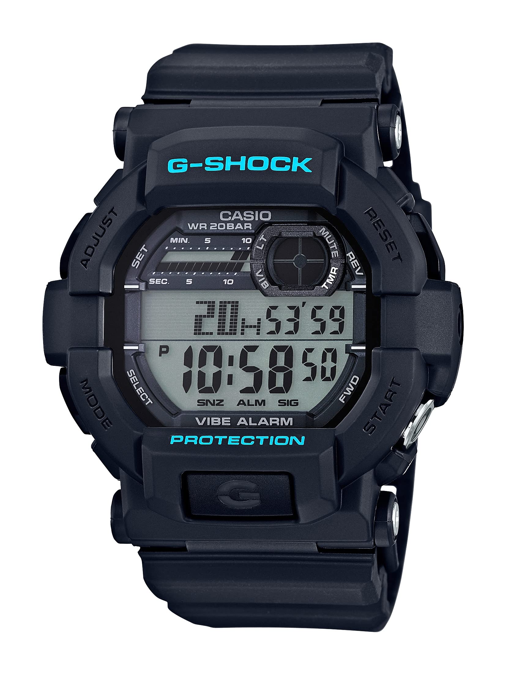 2018 GD350-1CR Watch G-Shock Vibration Alarm Black