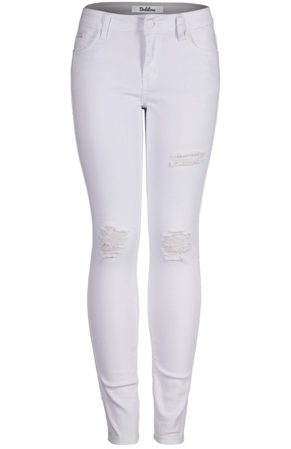 Women's Trendy Colored Distressed Skinny Jeans