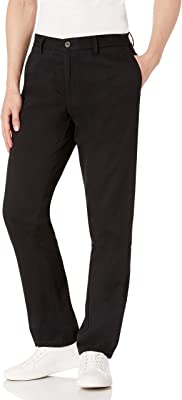 Men's Slim-Fit Wrinkle-Resistant Flat-Front Chino Pant