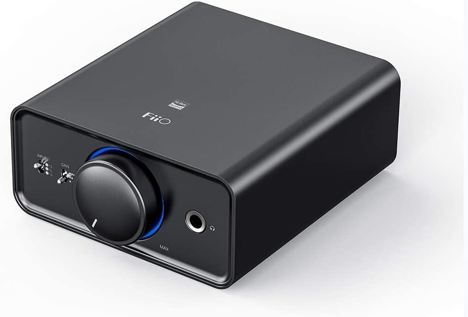         FiiO K5 Pro Headphone Amps Portable Desktop DAC and Amplifier 768K/32Bit and Native DSD512 for Home/PC 6.35mm Headphone Out/RCA Line-Out/Coaxial/Optical Inputs       