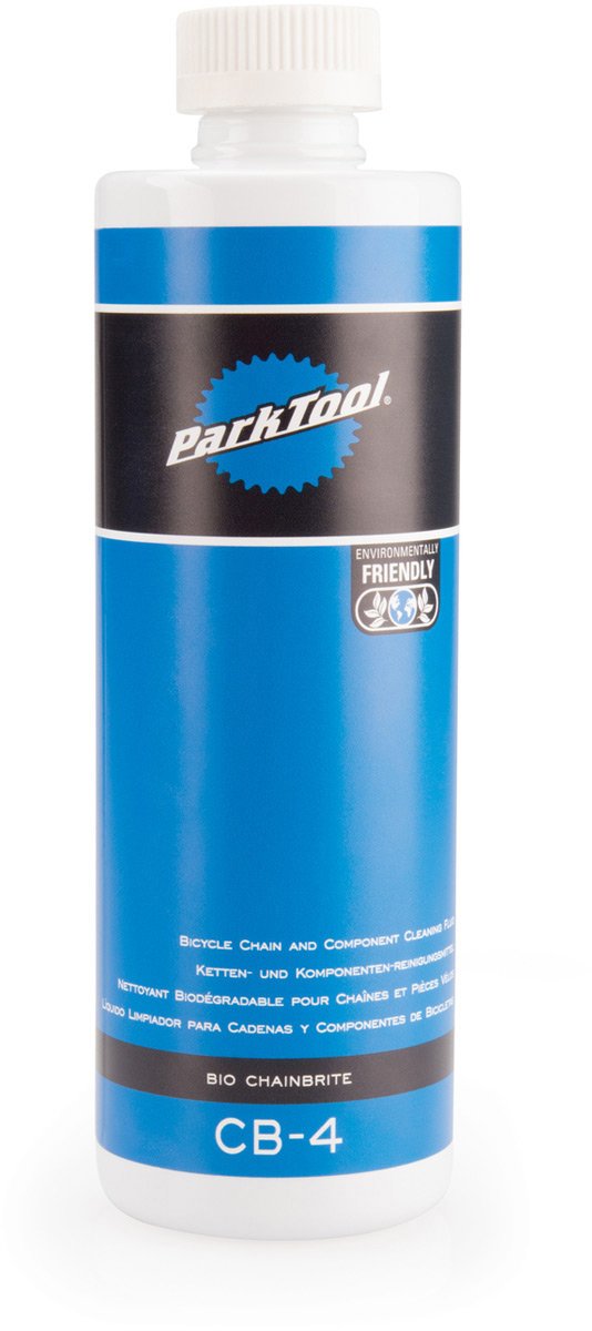 Park Tool CB-4 Bio Chainbrite Bicycle Chain & Component Cleaning Fluid - 16 fl oz/472 ml Bottle