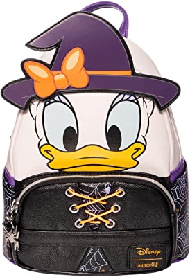 Women's Disney Daisy Duck Halloween Witch Double Strap Shoulder Bag Purse - Entertainment Earth Exclusive