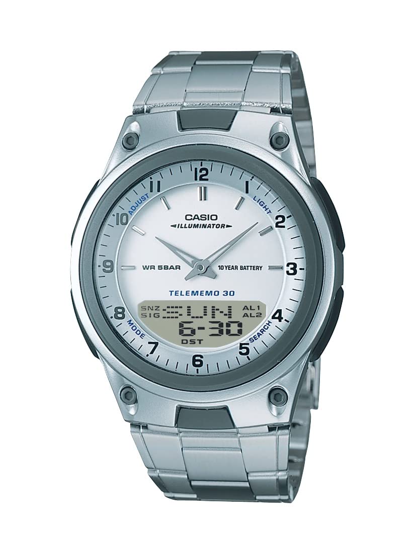 Men's AW80-1AV Forester Ana-Digi Databank 10-Year Battery Watch