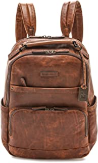 Logan Backpack Backpack Cognac Antique Pull Up One Size