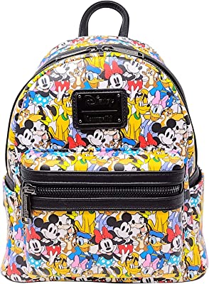 Disney Mickey and Friends Womens Double Strap Shoulder Bag Purse