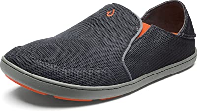 Nohea Mesh Men's Slip On Sneakers, Lightweight & Breathable All-Weather Shoes, Drop-in Heel & Comfort Fit