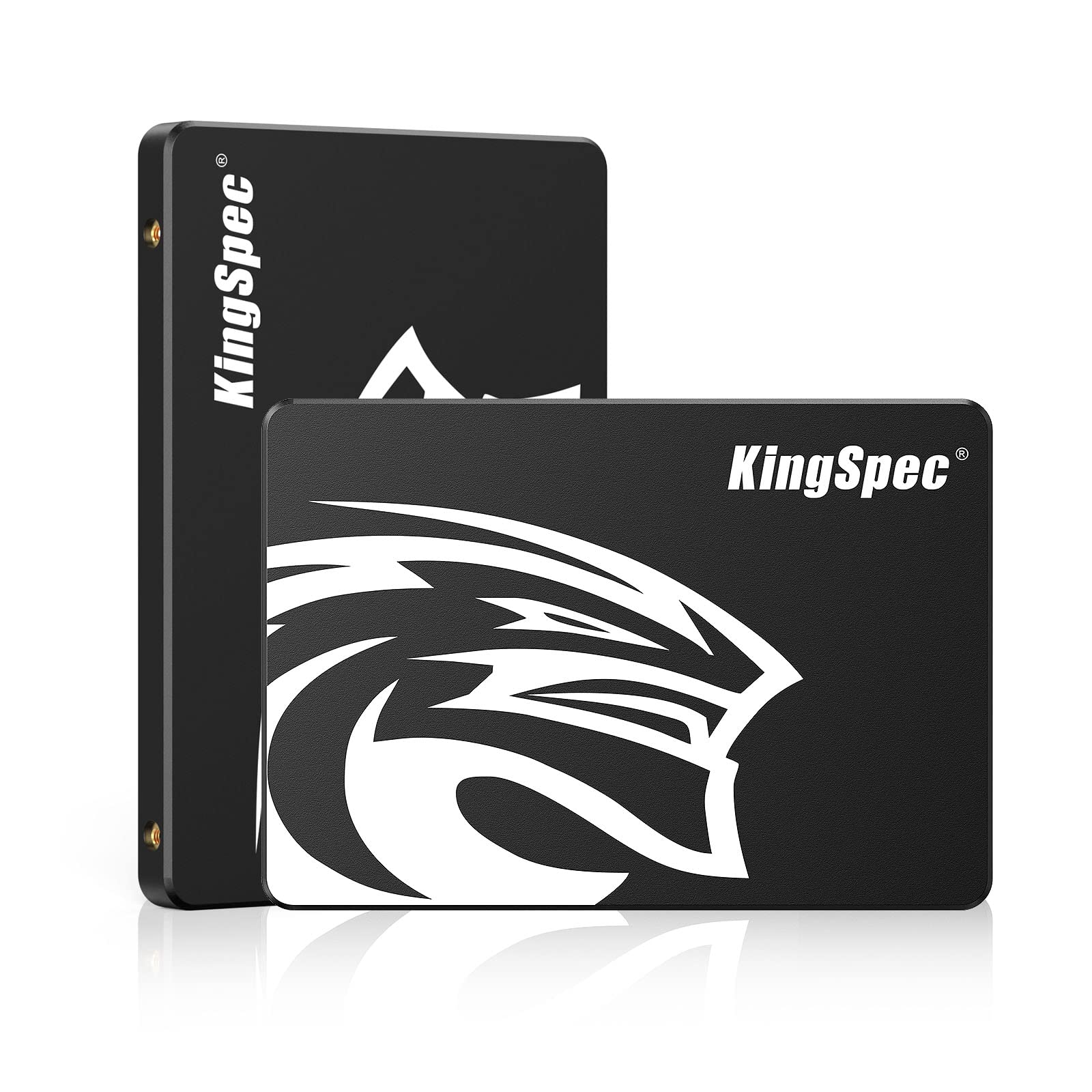 KingSpec 1TB SATA III SSD, 2.5" SATA SSD 6Gb/s 1TB SSD, Internal Solid State Drive, 3D NAND Internal Hard Drives, (MAX Read/Write Speed up to 570/560 MB/s), Compatible with Laptop and PC Desktop