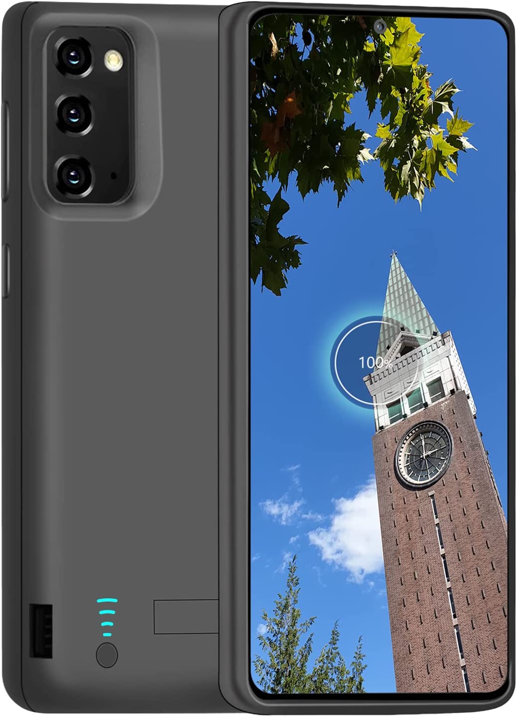         LOYTAL Battery Case for Samsung Galaxy Note 20 5G, 6000mAh Rechargeable Extended Battery Charging Case, External Battery Charger Case, Add 100% Extra Juice       