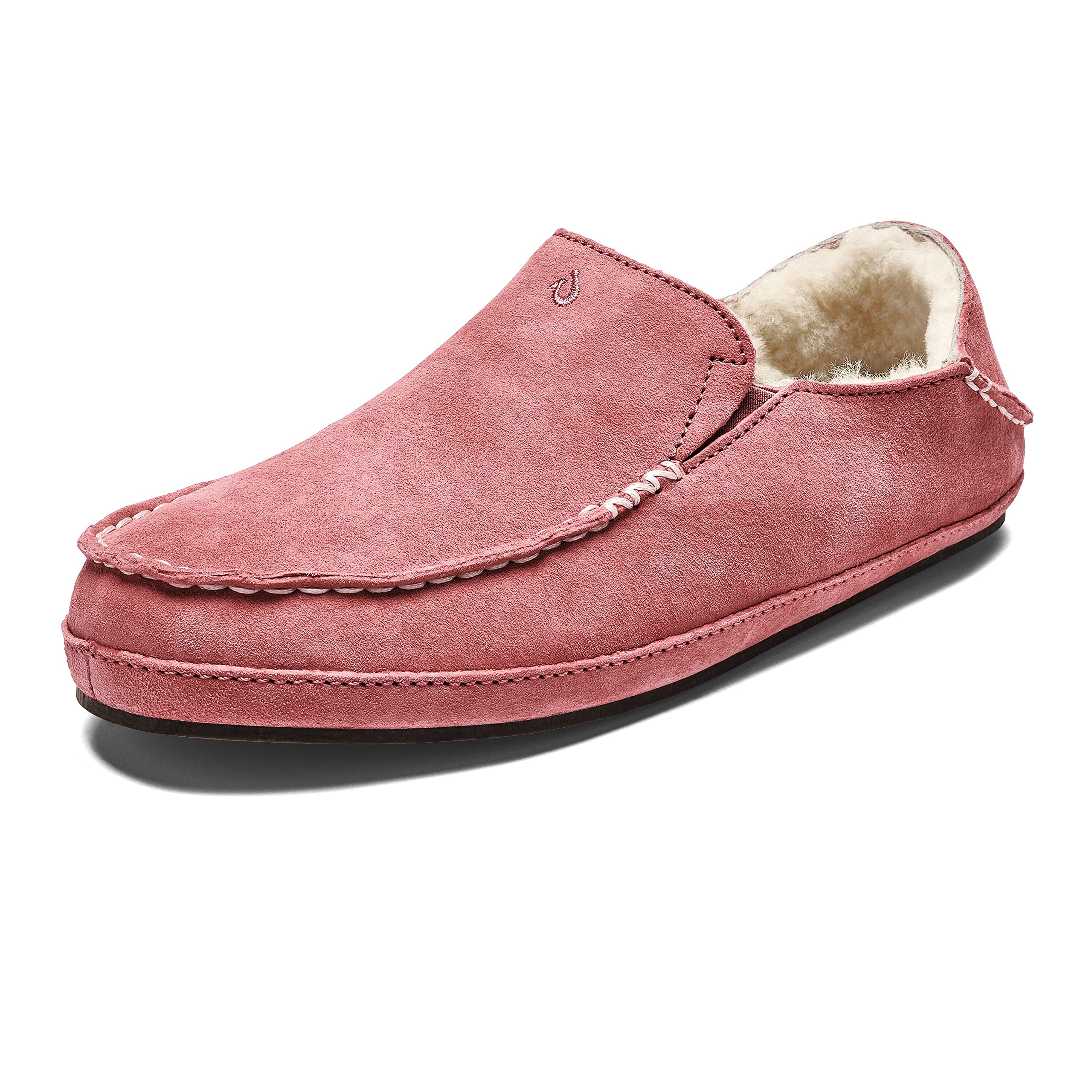Nohea Slipper, Women's Slip-On Shoes, Genuine Shearling & Premium Nubuck Leather, Drop-In Heel Design, Cozy & Ultra-Soft Comfort Fit