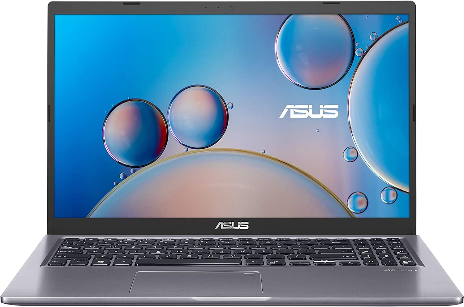 ASUS VivoBook 15.6” Full HD Laptop, Intel Core i3-1115G4, 8GB RAM, 128GB SSD, Backlit Keyboard, Fingerprint Reader, Windows 11, Slate Grey