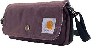 Carhartt Legacy Women's Essentials Crossbody Bag and Waist Pouch, Wine