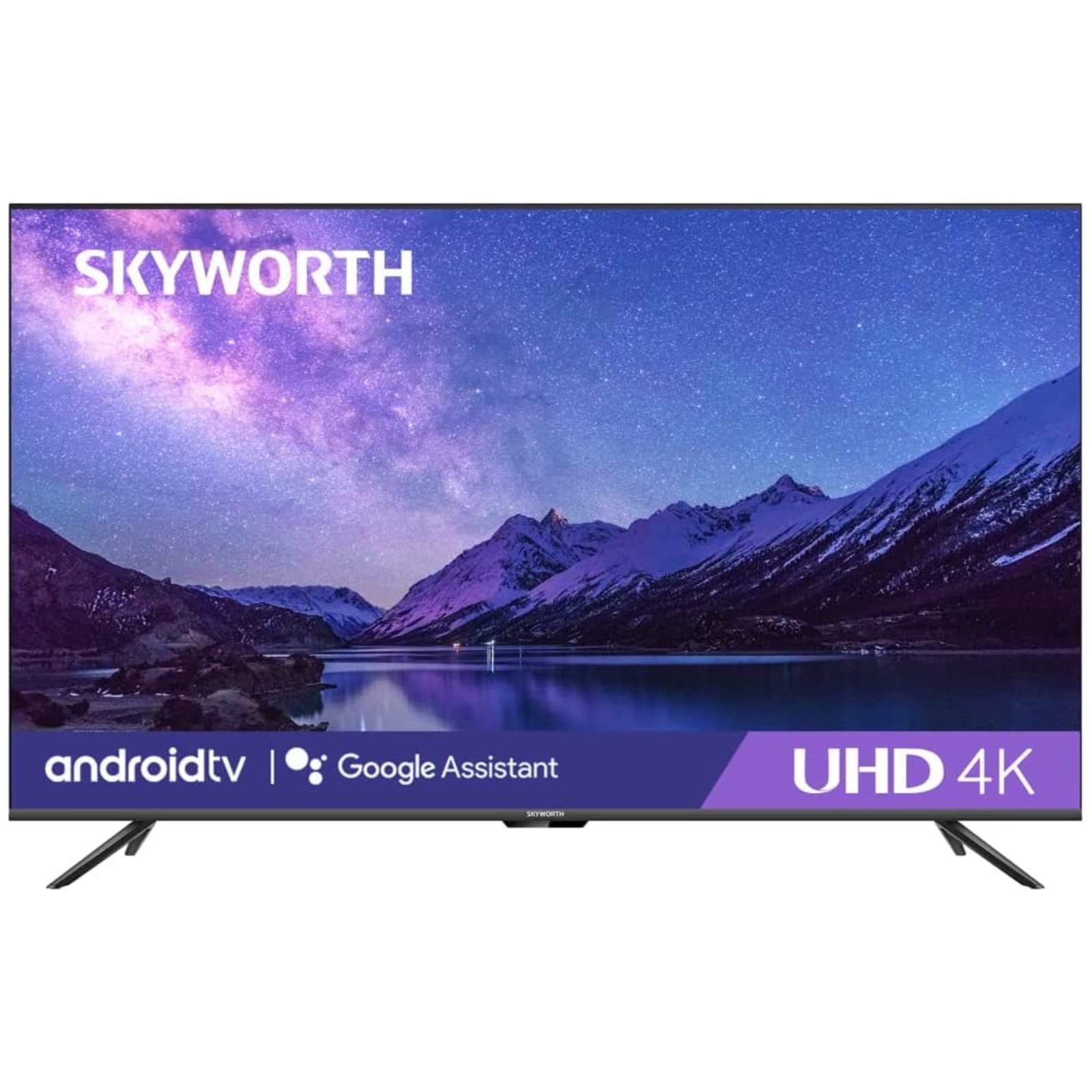 Skyworth S6G pro 55-inch 4K UHD Android Smart LCD TV with Google Assistant Built-in, Also Work with Alexa, Voice Remote, 2021 Model