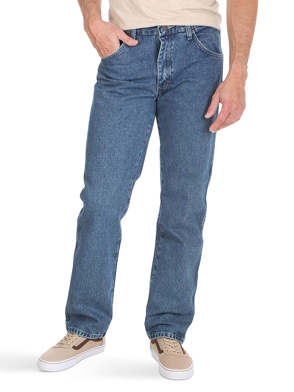 Men's Classic 5-Pocket Regular Fit Cotton Jean