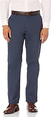 Men's Classic-Fit Wrinkle-Resistant Flat-Front Chino Pant (Available in Big & Tall)