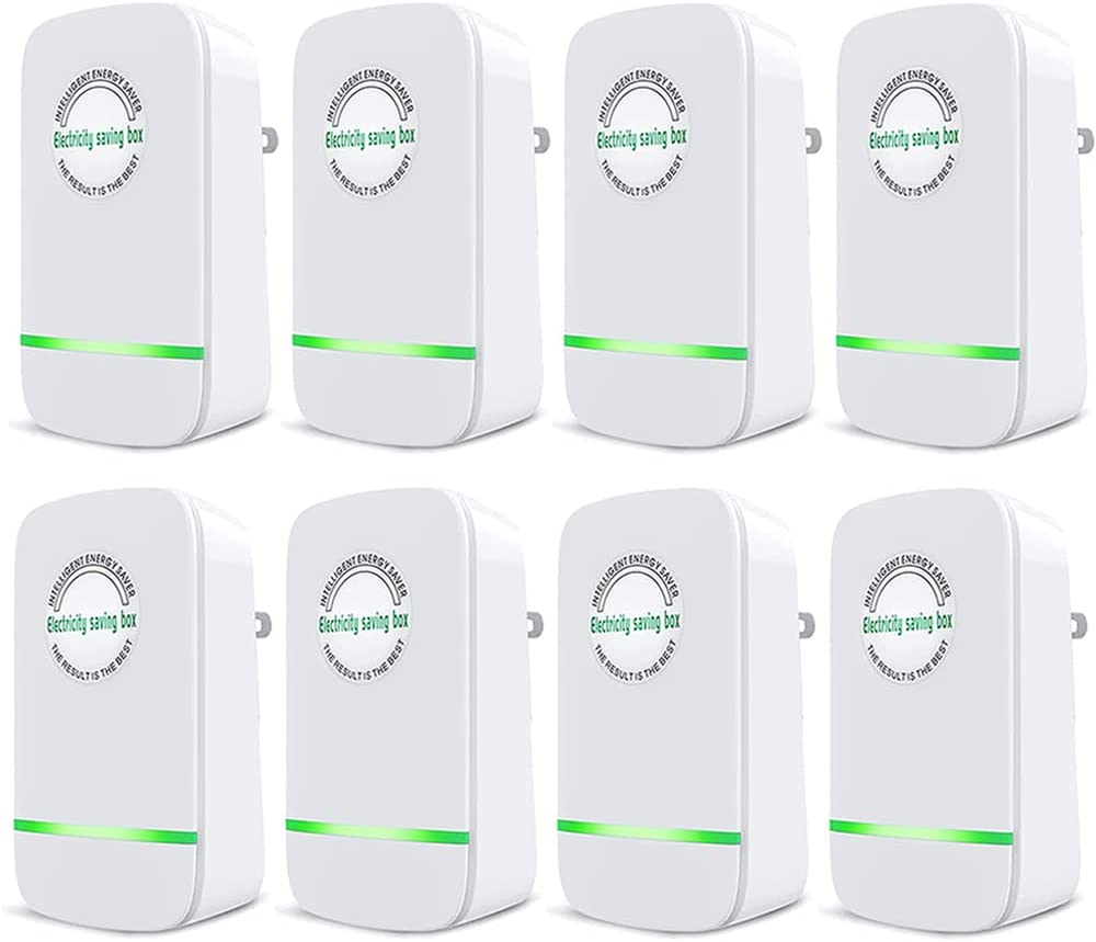         Pro Power Saver Energy Saver Device, 1/2/3/4/8 Pack Smart Power Saver Pro Electricity Saving Box for Household Office Market (8 Pack)       