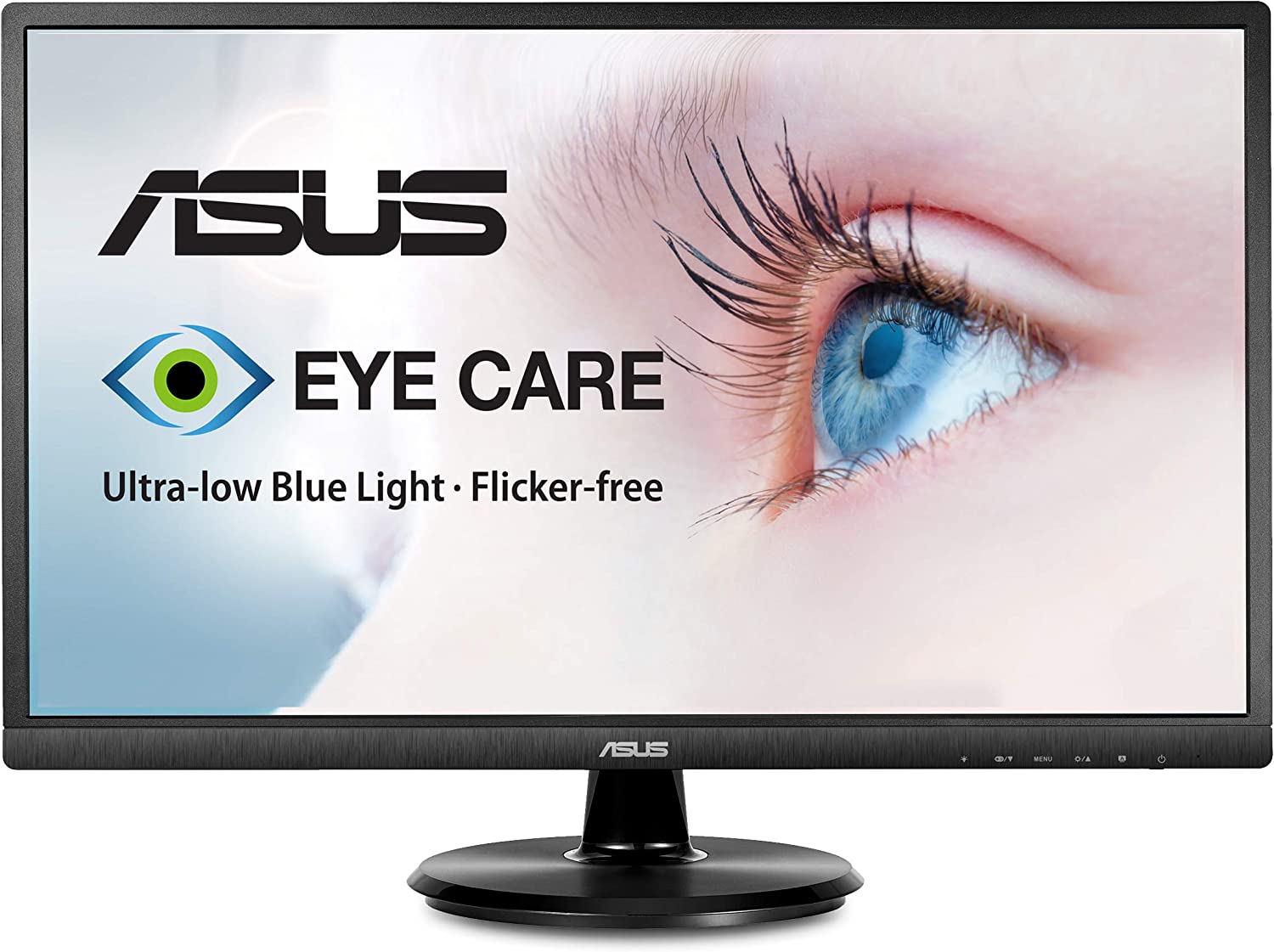         ASUS VA249HE 23.8” Full HD 1080p HDMI VGA Eye Care Monitor with 178° Wide Viewing Angle       