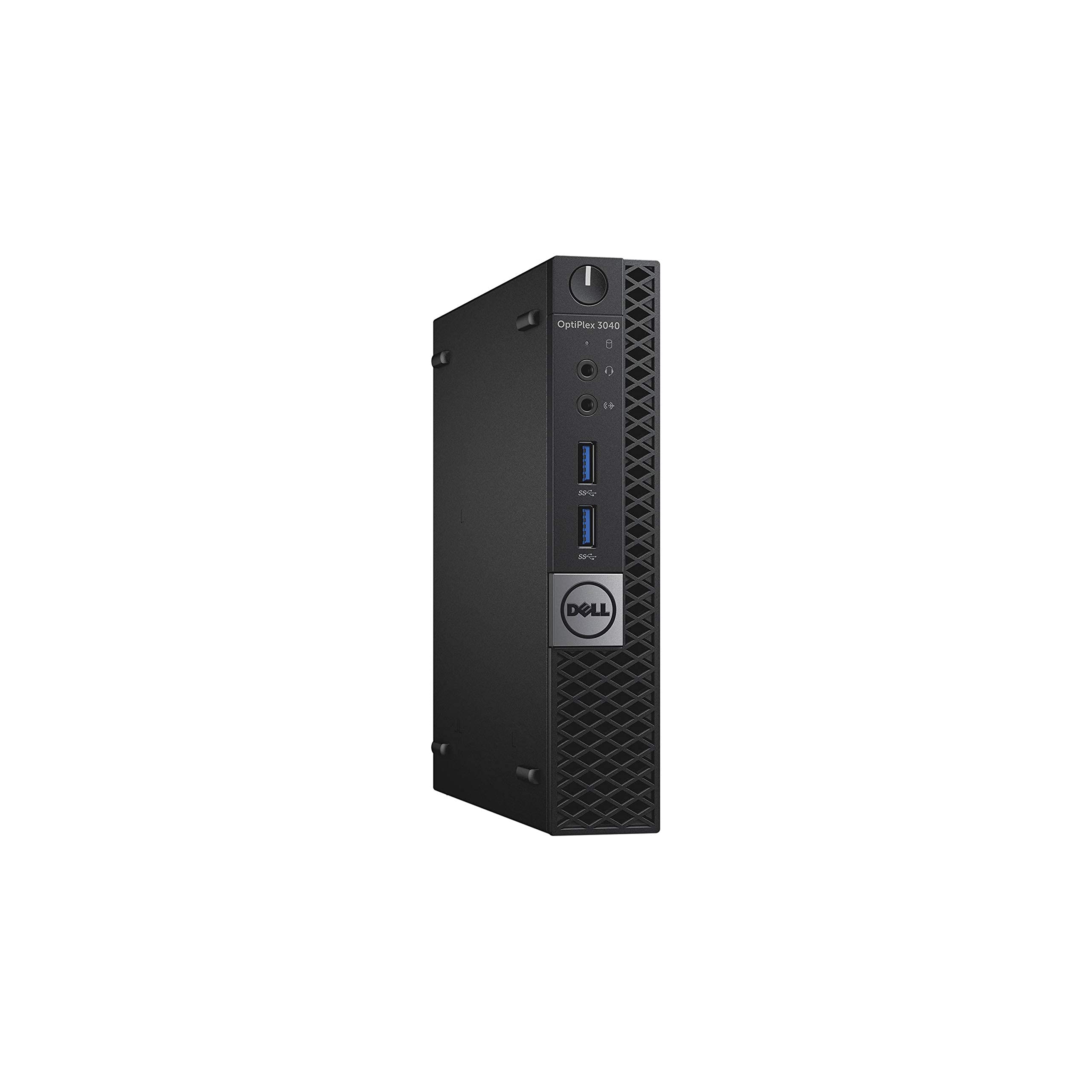 Newest Dell Optiplex 3040 Micro Computer Mini Tower PC (Intel Quad Core i5-6500T, 8GB DDR4 Ram, 256GB Solid State SSD, HDMI, VGA, WiFi) Win 10 Pro (Renewed)