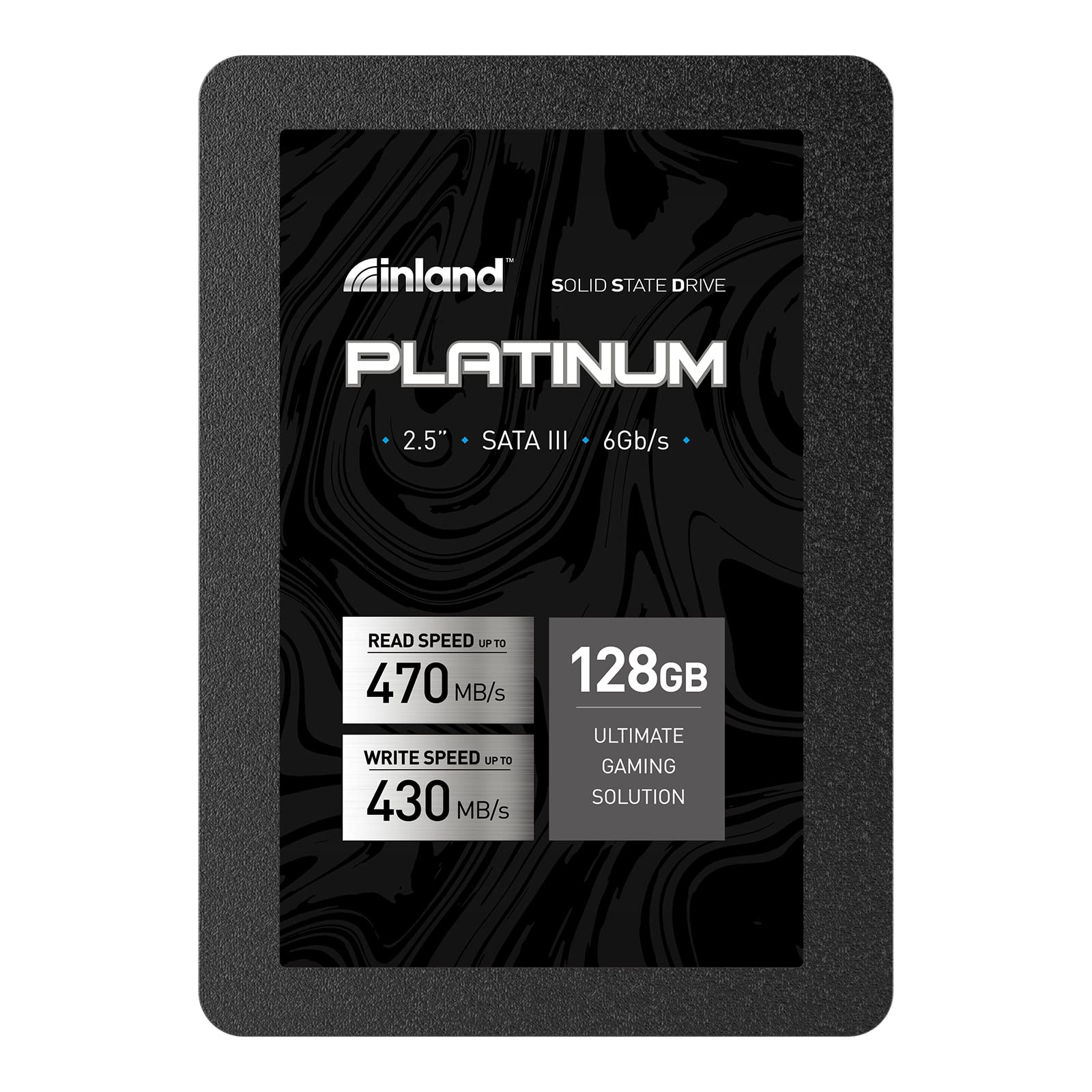 INLAND Platinum 128GB SSD SATA III 6Gb/s 2.5" 7mm TLC 3D NAND Internal Solid State Drive (128GB)