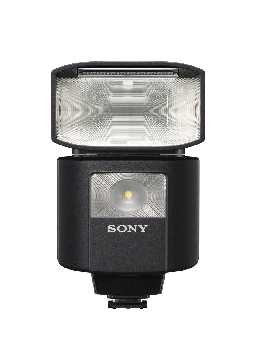 Sony HVL-F45RM Compact, Radio-Controlled Gn 45 Camera Flash with 1" Display, Black