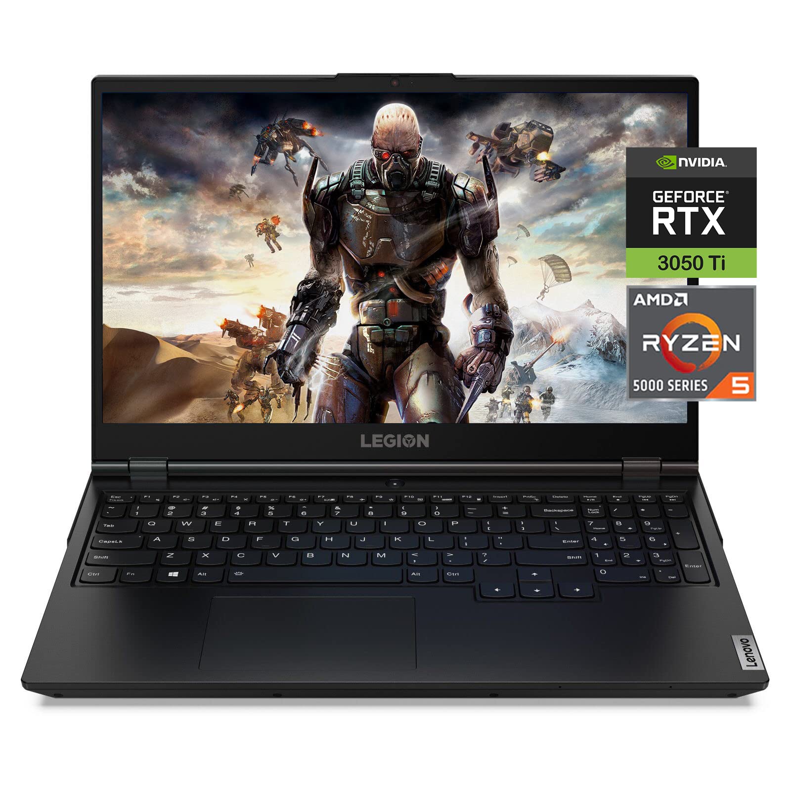 Lenovo Legion 5 15.6" FHD IPS 120Hz Gaming Laptop, AMD Ryzen 5 5600H Hexa-Core(up to 4.2GHz), 32GB RAM 1TB NVMe SSD, GeForce RTX 3050 Ti, Backlit Keyboard, Windows 11