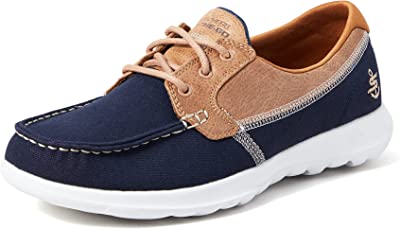 Women's Go Walk Lite Coral Boat Shoe