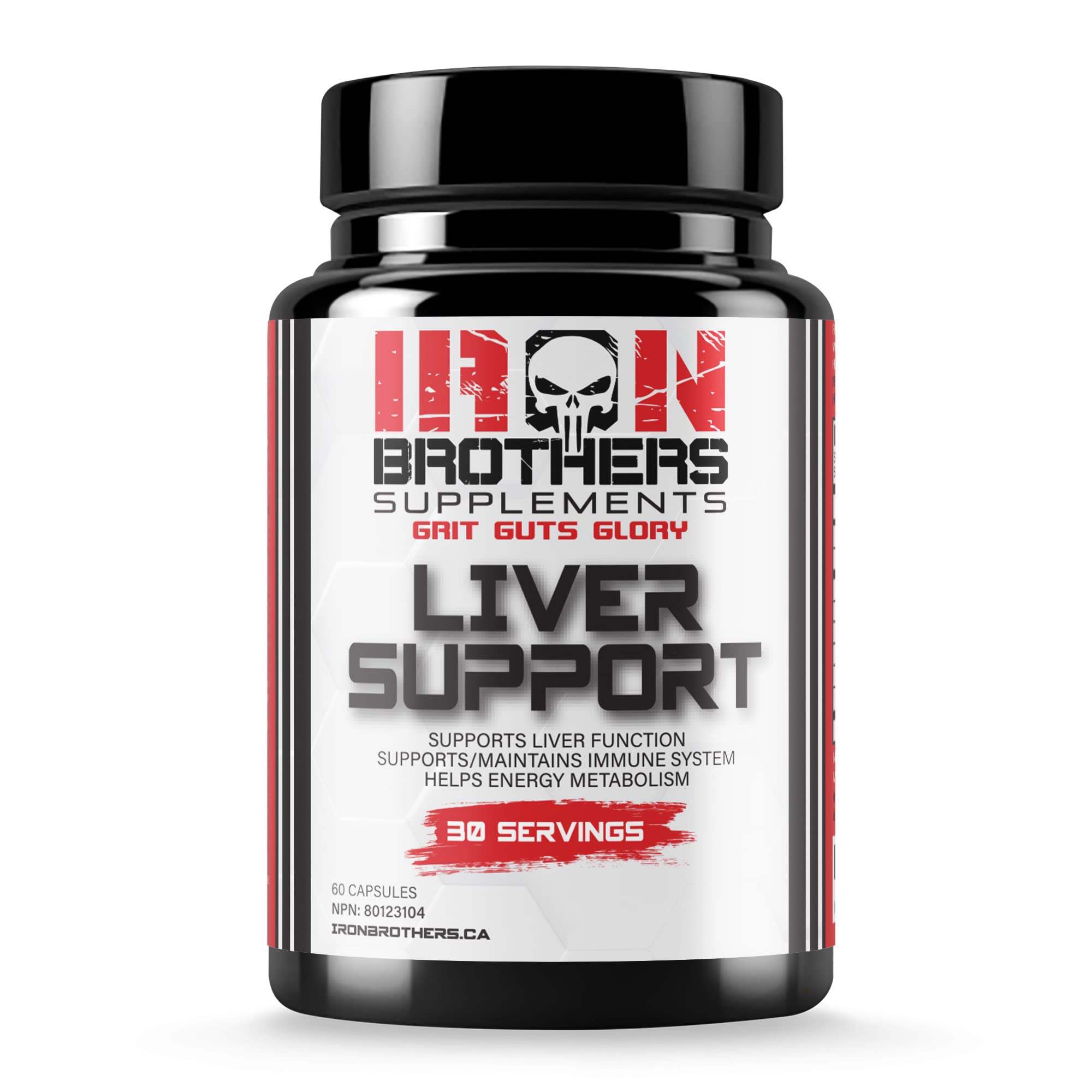 Iron Brothers Supplements Liver Cleanse Detox Supplement with Dandelion Root, Milk Thistle & Zinc for Healthy Liver Function & Liver Support for Men & Woman